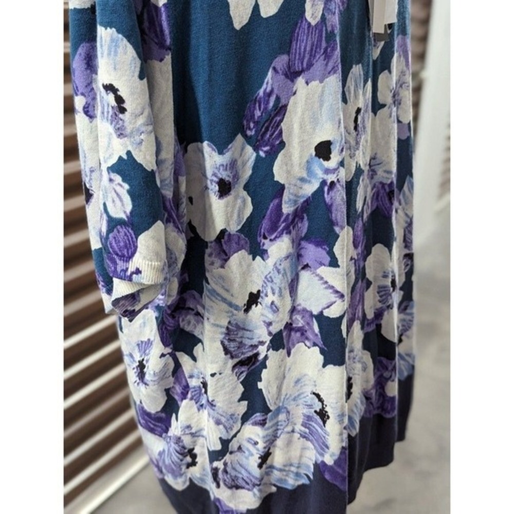 Cottagecore Soft Girl Floral Sweater Cozy Chic - Premise 2x NWT - Picture 5 of 11